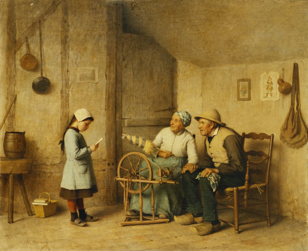 Hrdí prarodiče, od Charles Moreau
