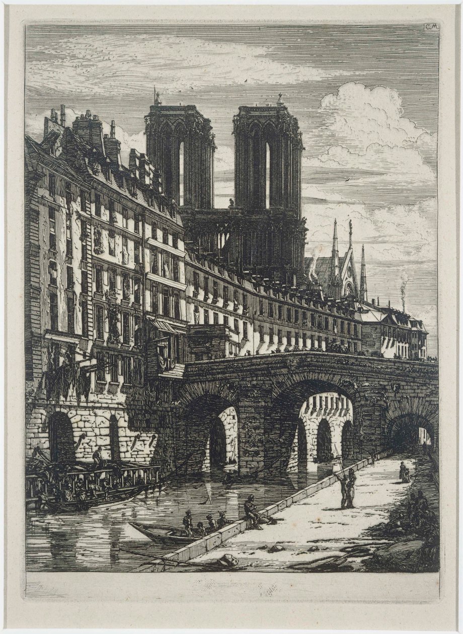 Le Petit Pont od Charles Meryon