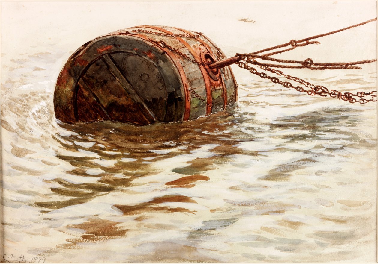 Bóje (barva těla) od Charles Napier Hemy