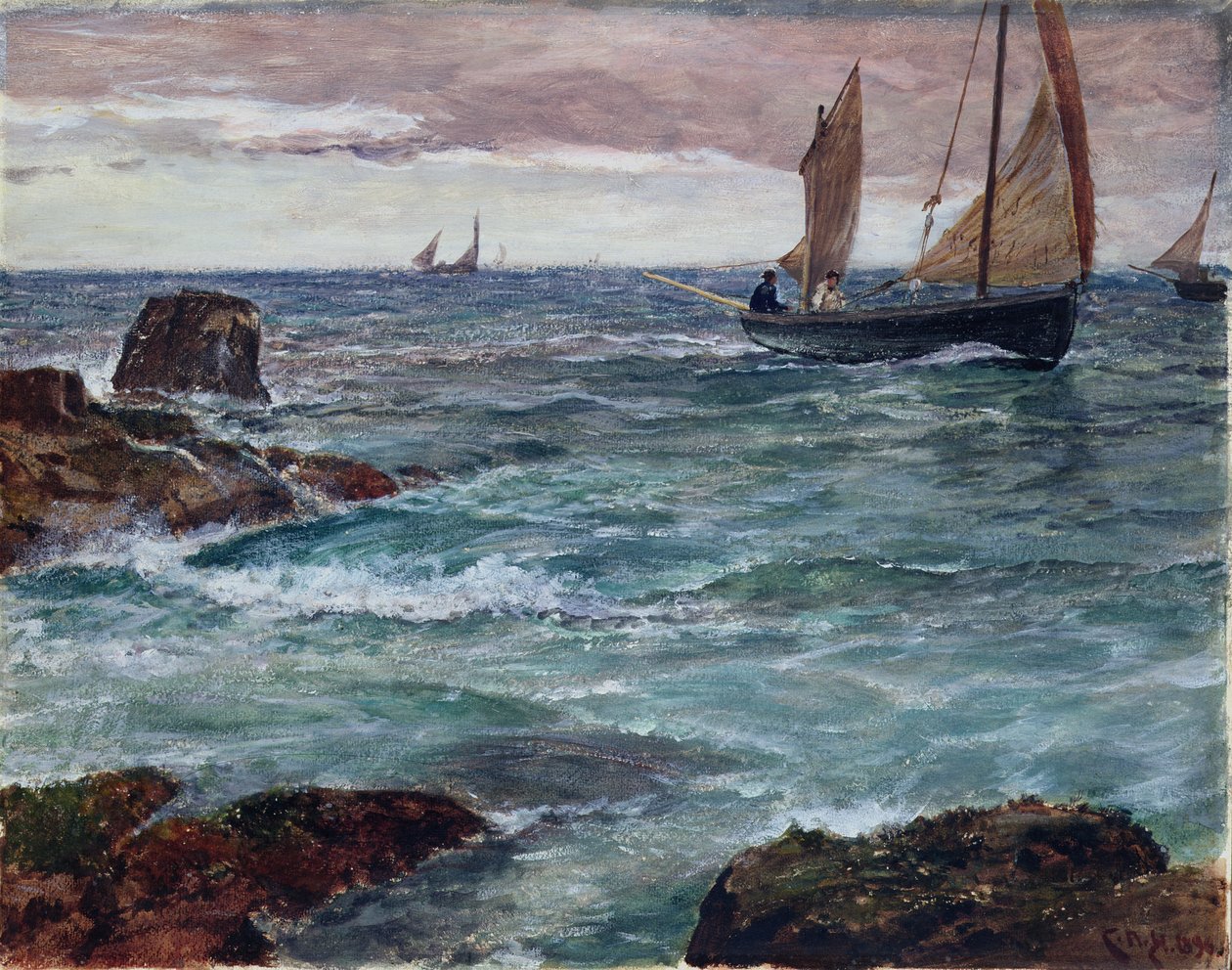 Homeward Bound od Charles Napier Hemy