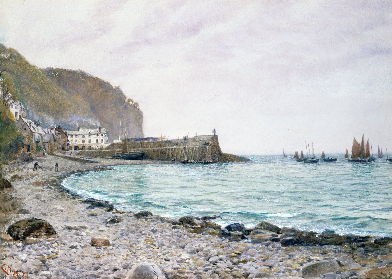 Vytahování sítí od Charles Napier Hemy