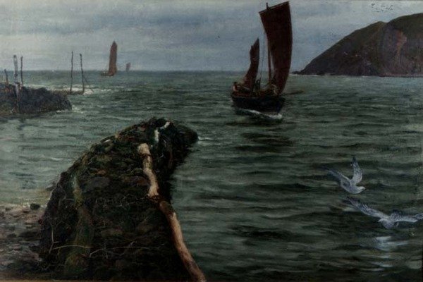 Cesta dovnitř! od Charles Napier Hemy