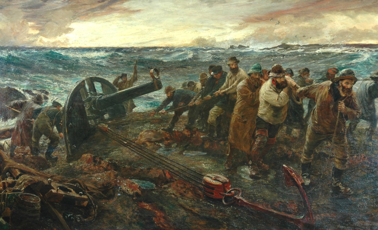 Vrak, 1898-1901 od Charles Napier Hemy