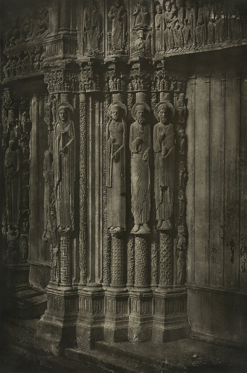 Katedrála v Chartres od Charles Nègre