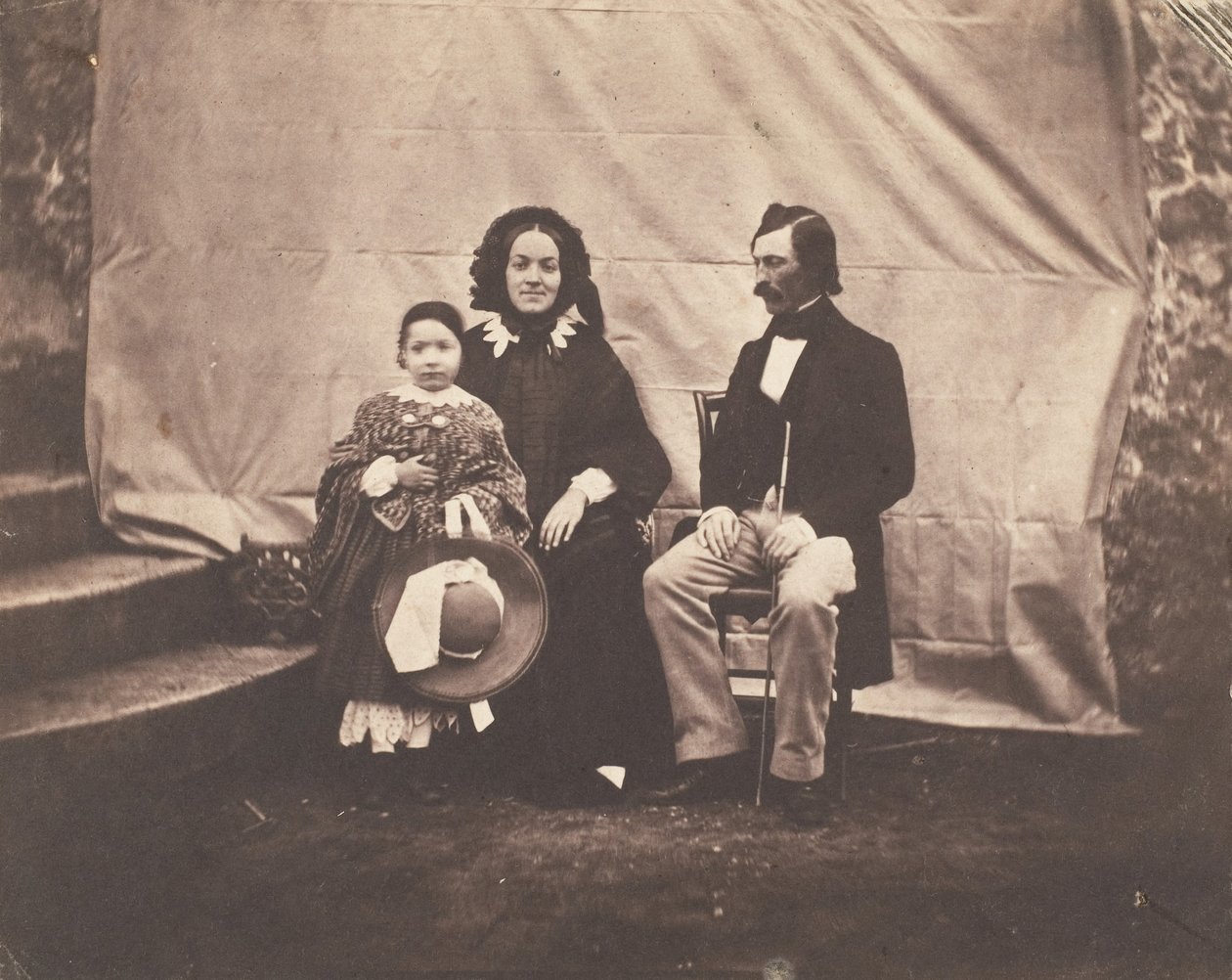 [Rodinná skupina], 1854. od Charles Nègre