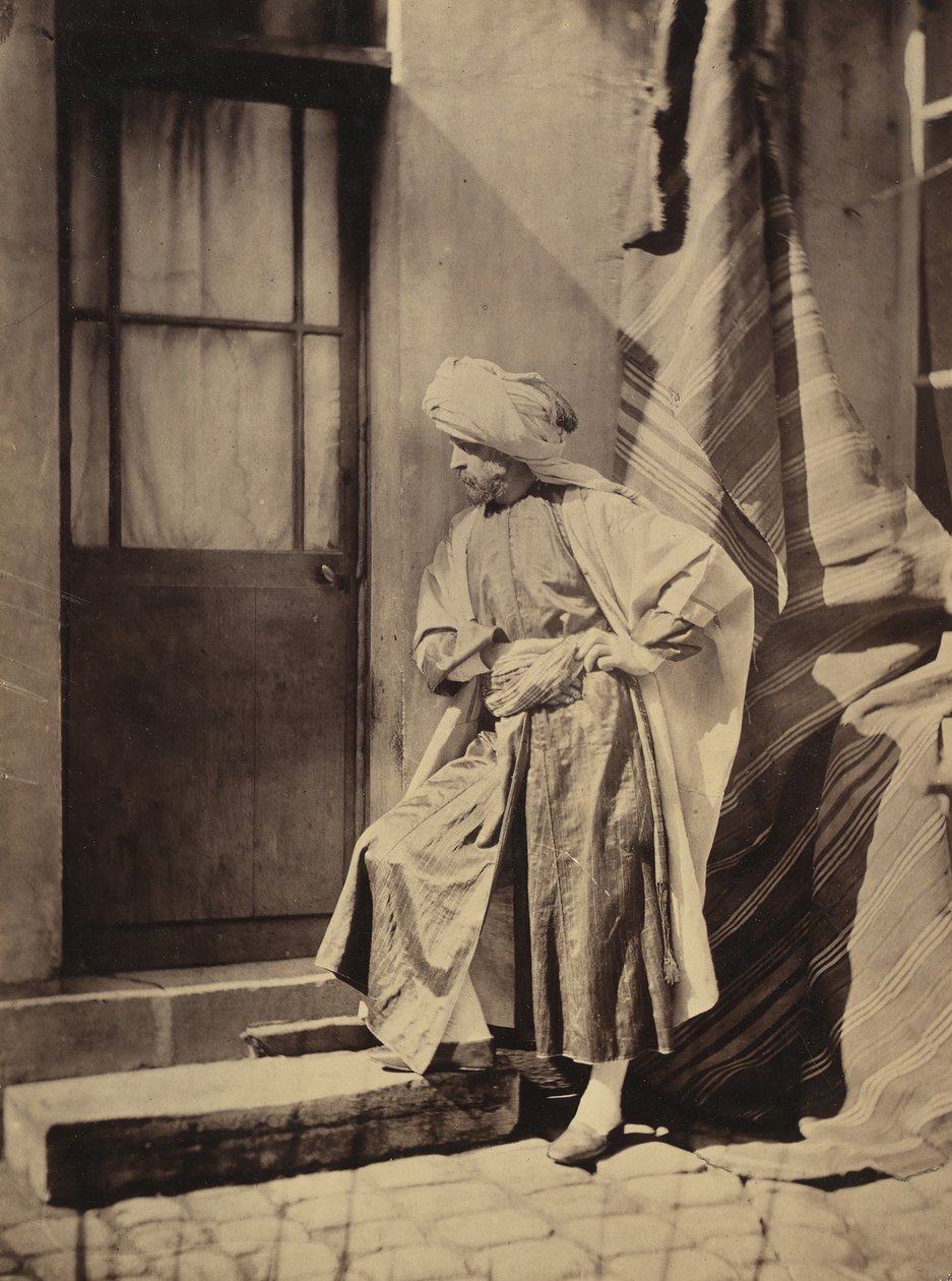 [Autoportrét ve východním kroji], 1855-60. od Charles Nègre