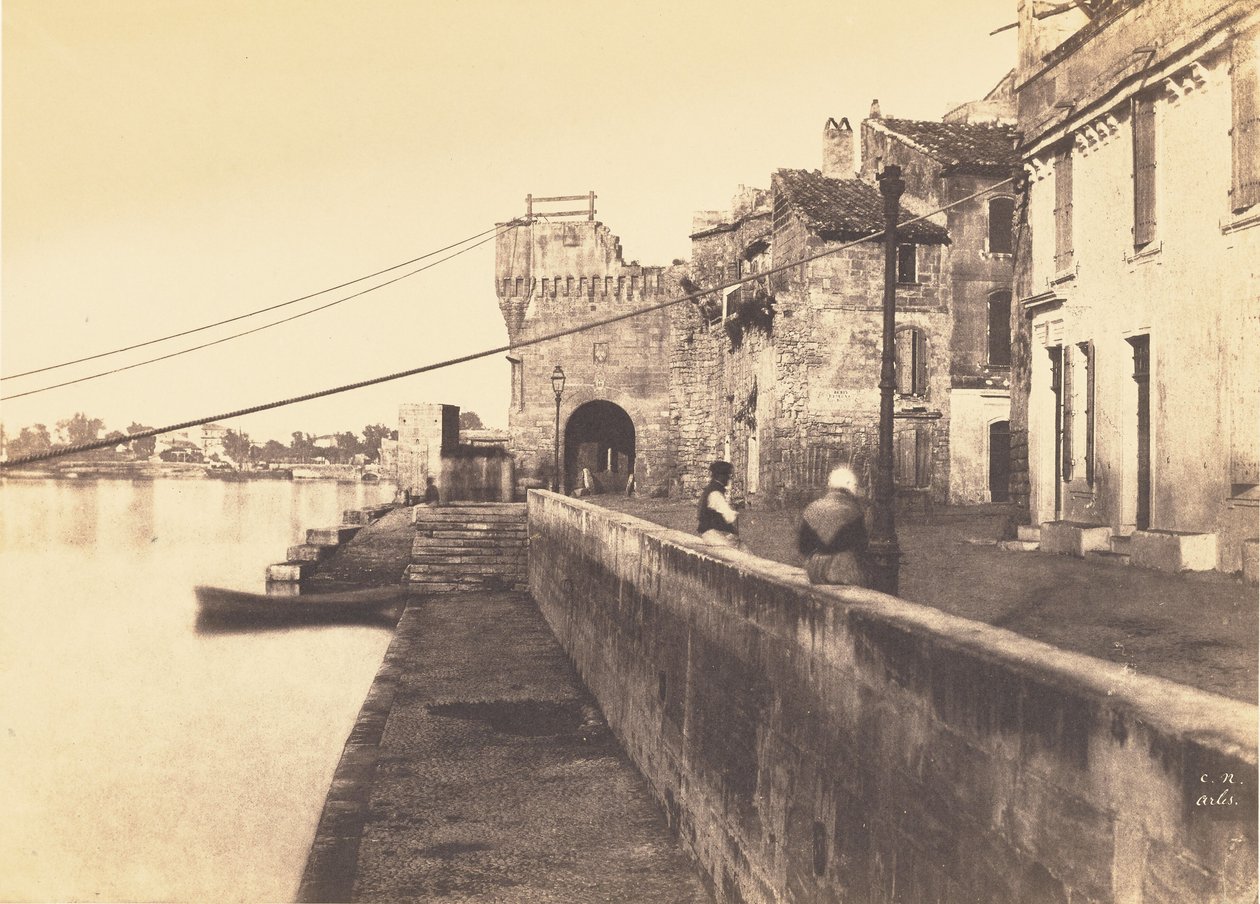 [Brána kaštanů, Arles] od Charles Nègre