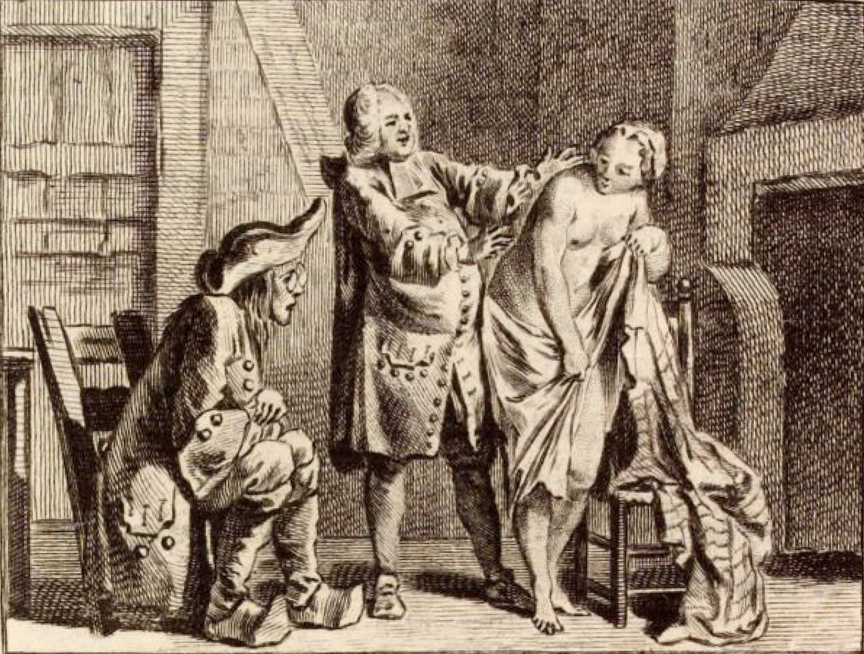 La Jument du compère Pierre od Charles Nicolas Cochin