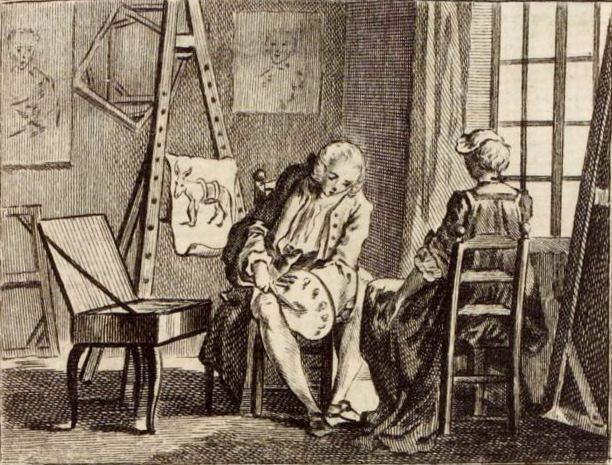 Le Bât od Charles Nicolas Cochin