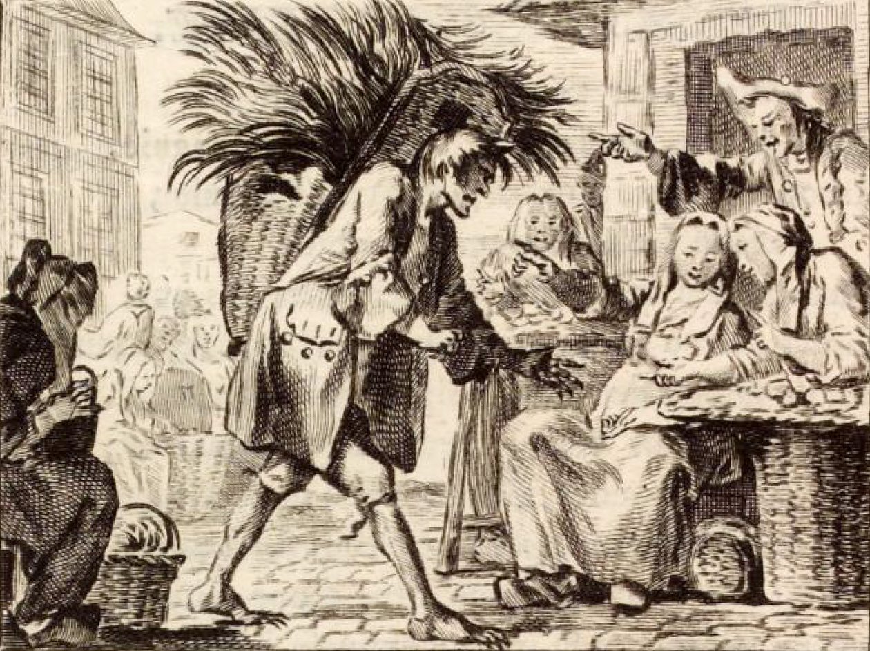 Ďábel z Papefiguière od Charles Nicolas Cochin