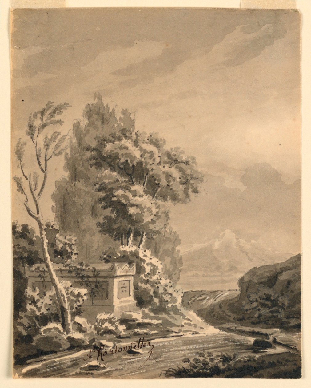 V klasické zemi od Charles Nicolas Ransonnette