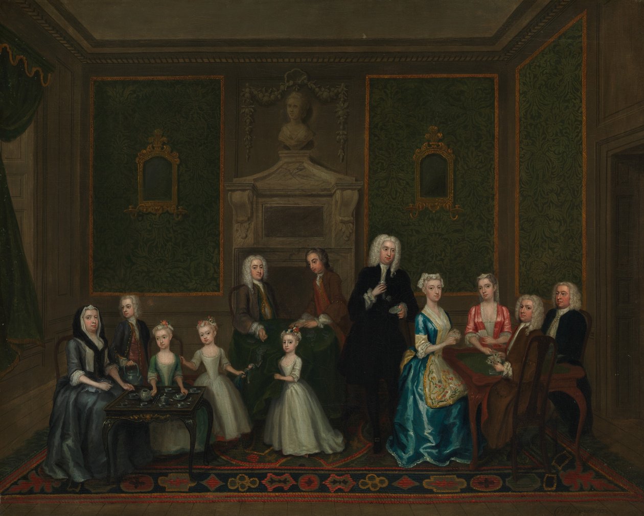Silná rodina, 1732 od Charles Philips