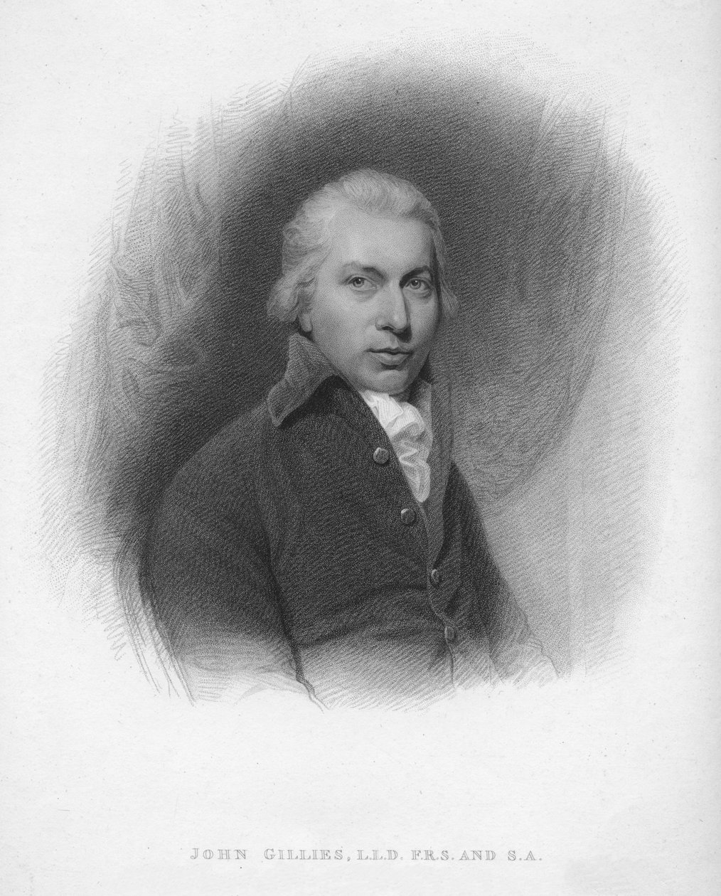 John Gillies, L.L.D. F.R.S. a S.A., 1813. od Charles Picart