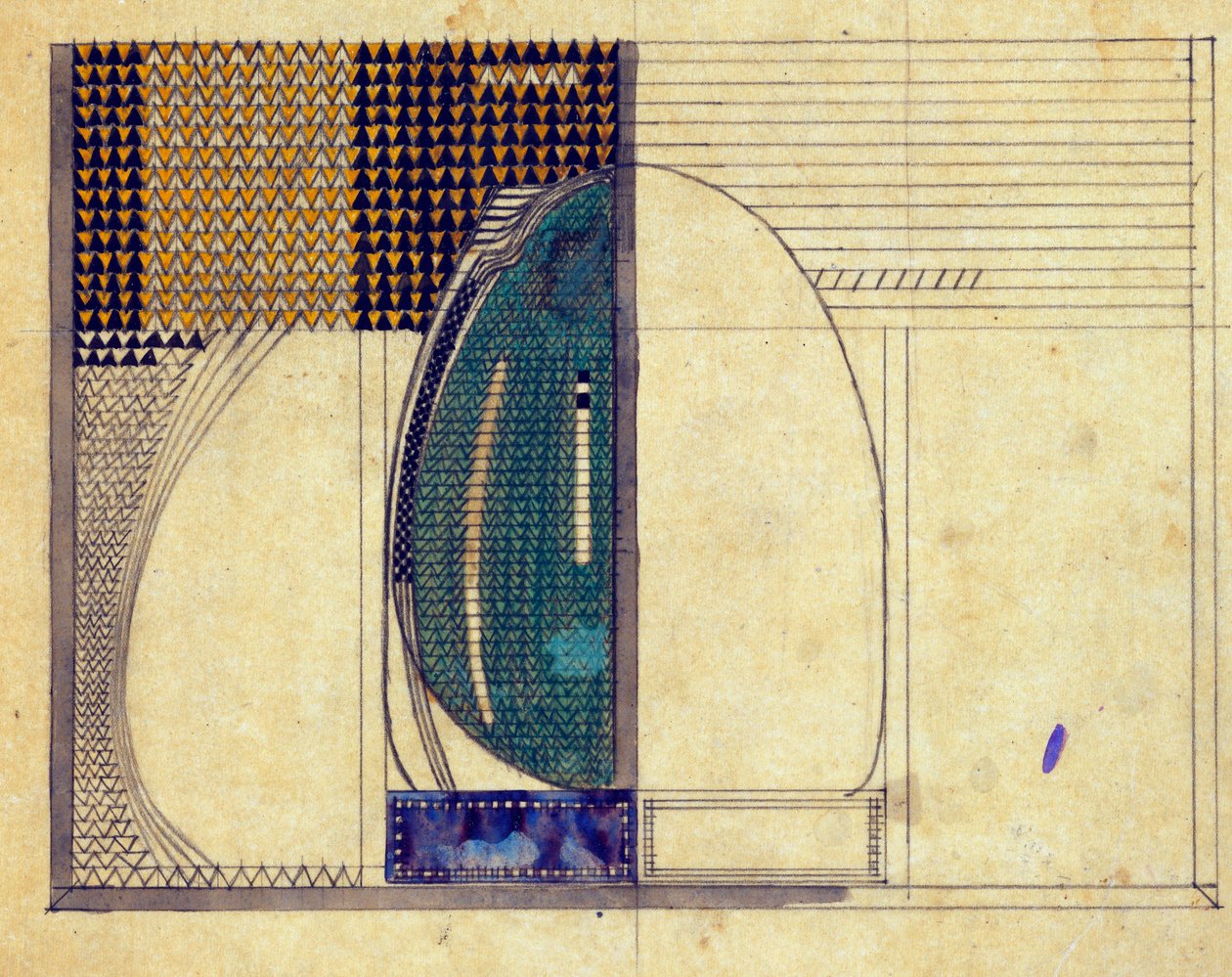 Design pro W. J. Bassett-Lowke, 1916 od Charles Rennie Mackintosh