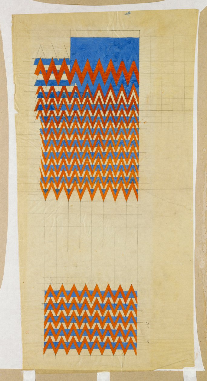 Fabric Design od Charles Rennie Mackintosh