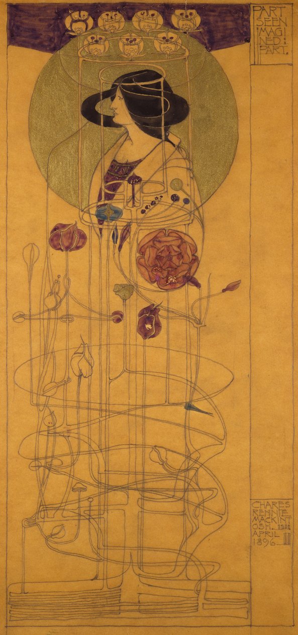 Část viděná, vymyšlená část od Charles Rennie Mackintosh