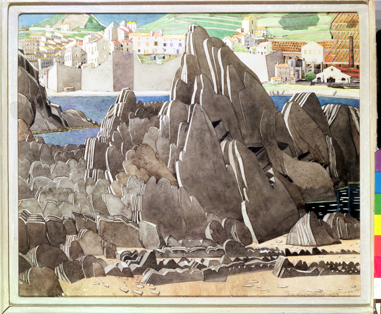 The Rocks, 1927 od Charles Rennie Mackintosh