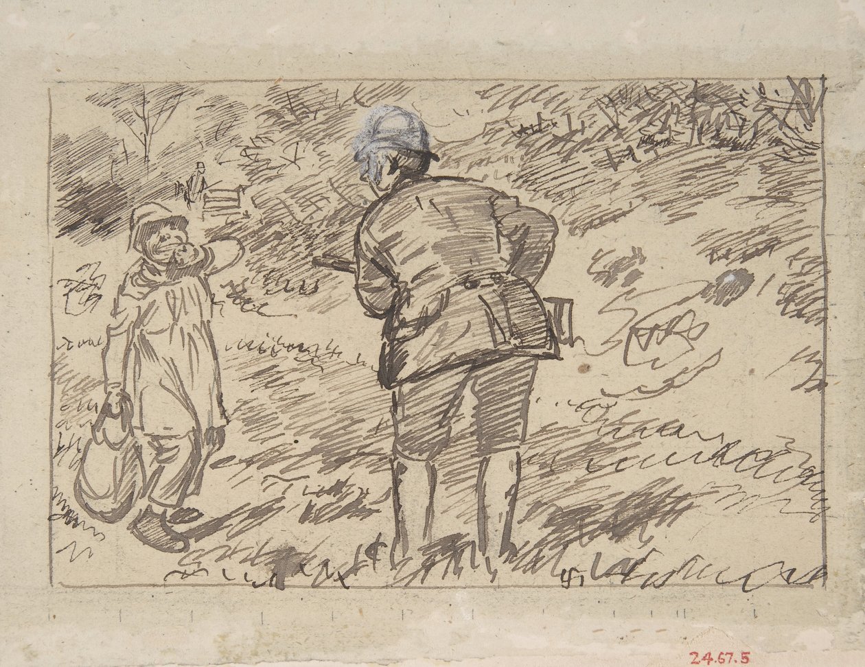 A Reproof, 1870-1891. od Charles Samuel Keene
