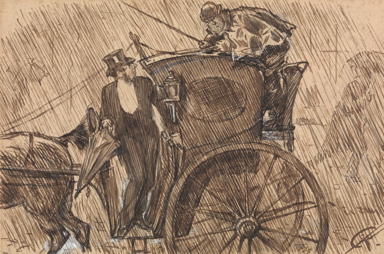 Arkády Ambe od Charles Samuel Keene