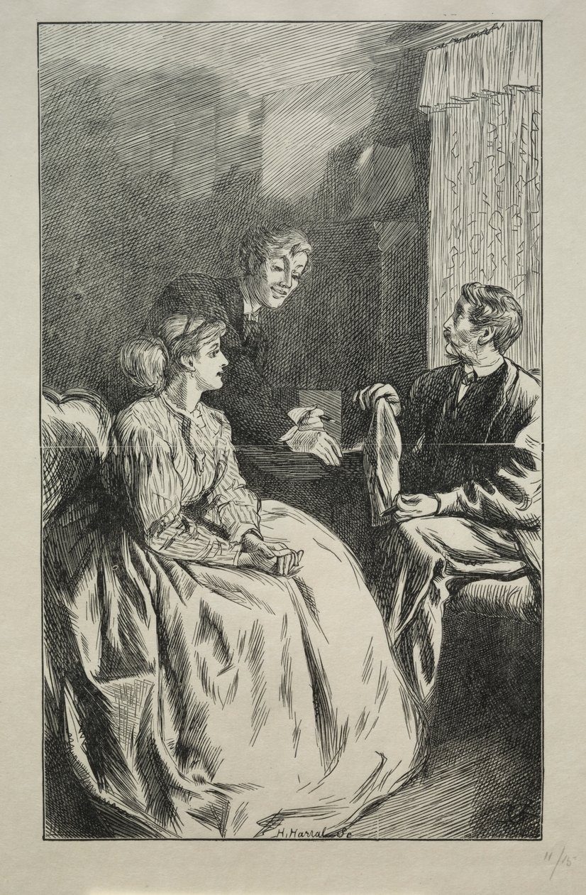 Jak jsem ztratil vousy, 1866. od Charles Samuel Keene