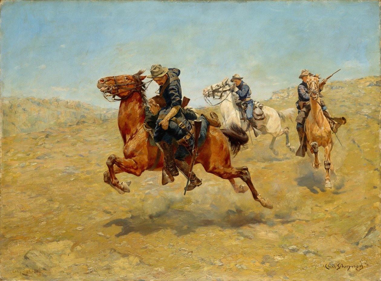 My Bunkie, 1899 od Charles Schreyvogel