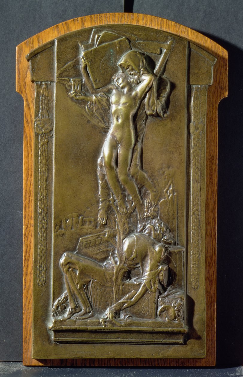 Death and the Maiden, cca 1911-12 (bronz) od Charles Sergeant Jagger