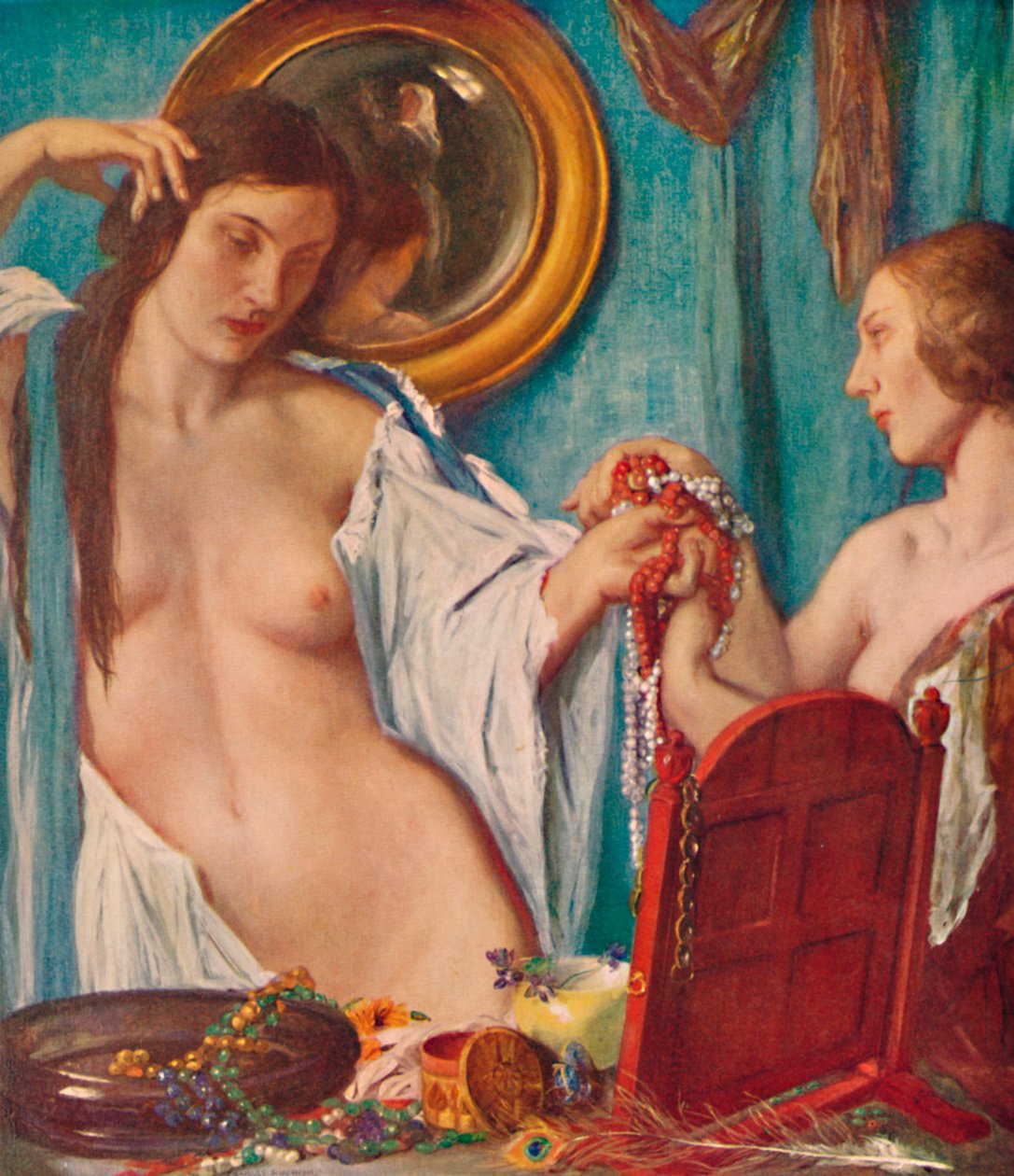 "Toaleta", 1927, 1931 od Charles Shannon