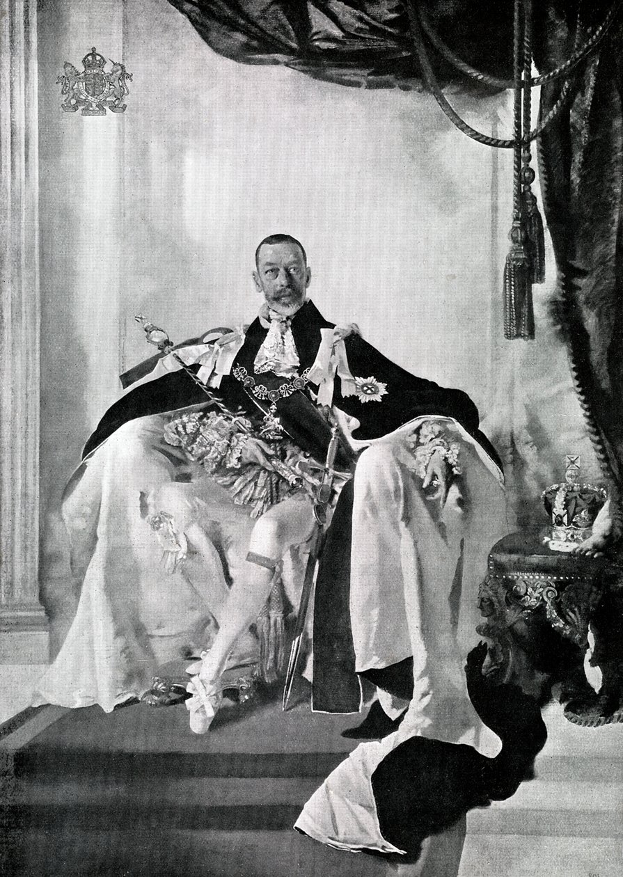 George V, 1924 od Charles Sims