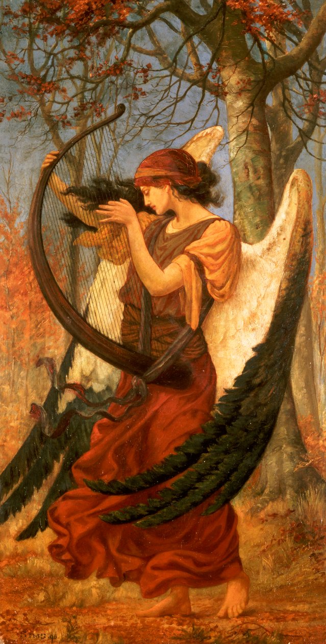 Titaniino probuzení, 1896 od Charles Sims