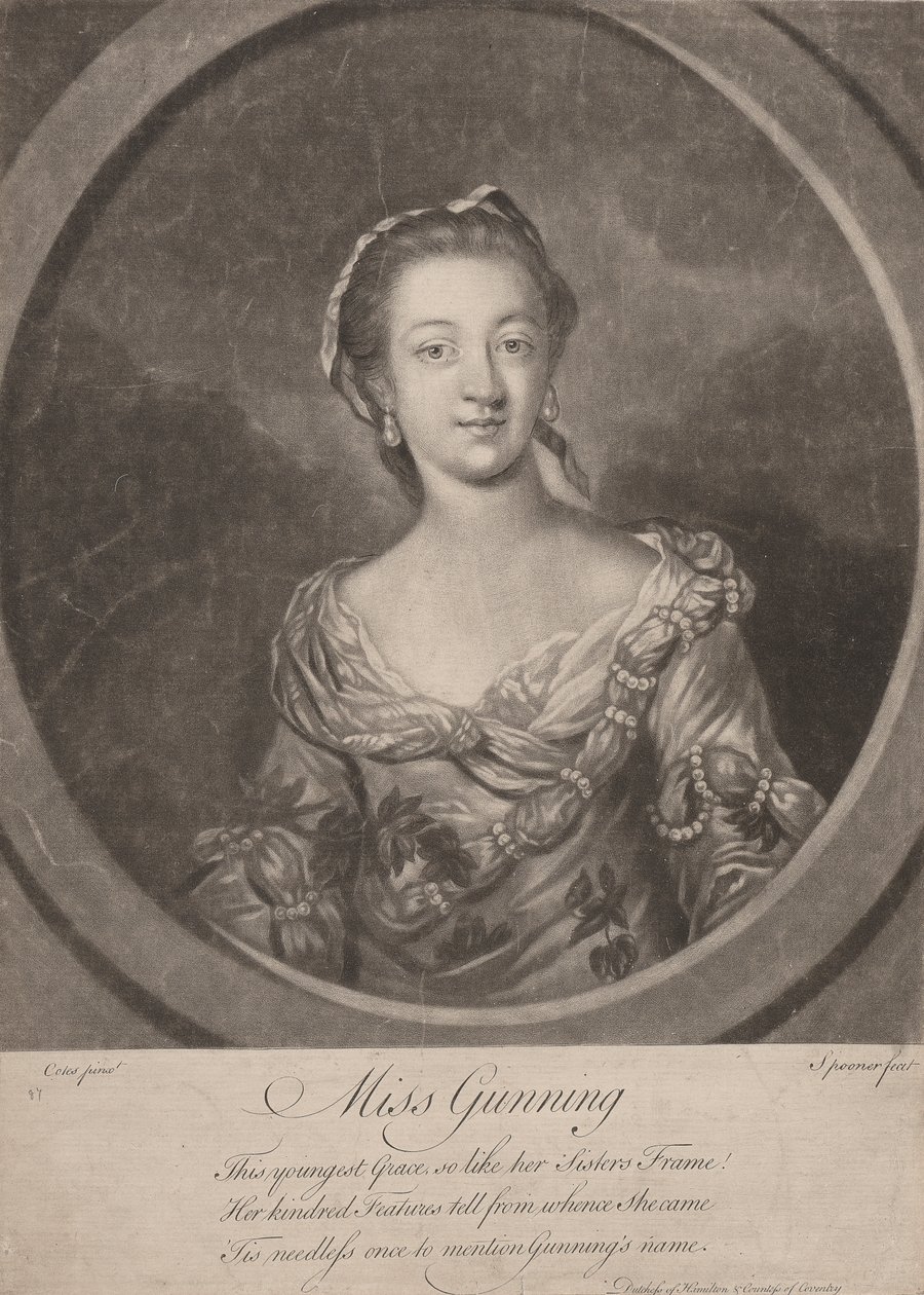 Slečna Catharine Gunningová od Charles Spooner