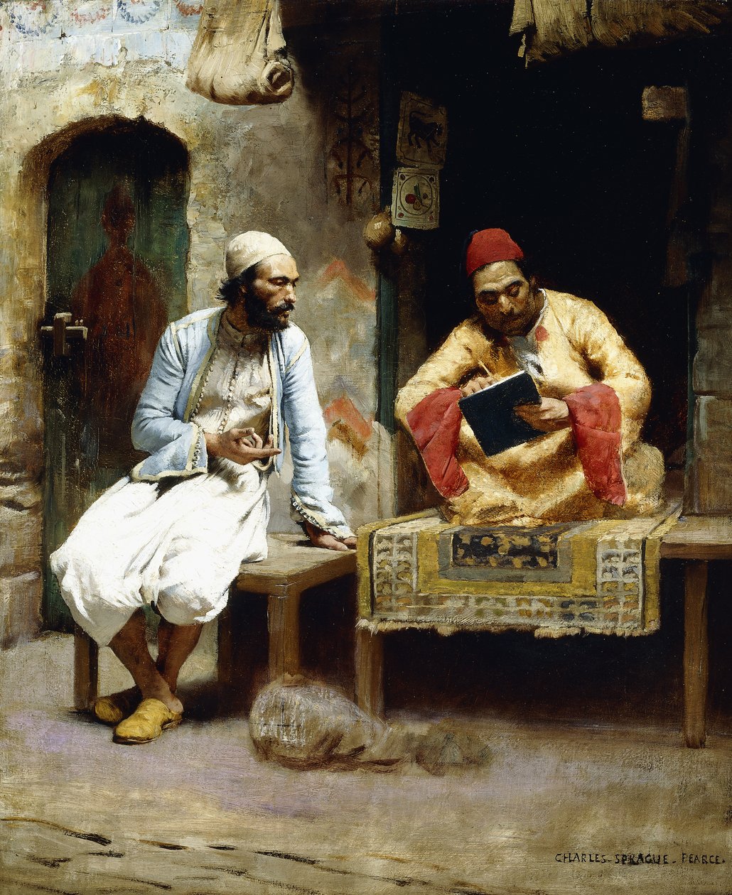 Dopis, od Charles Sprague Pearce