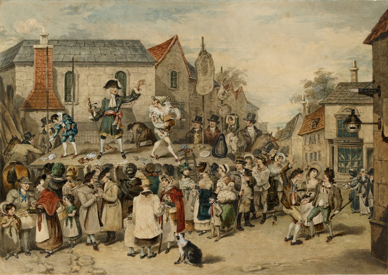 Veletrh ve Woodstocku, 1838 od Charles Turner