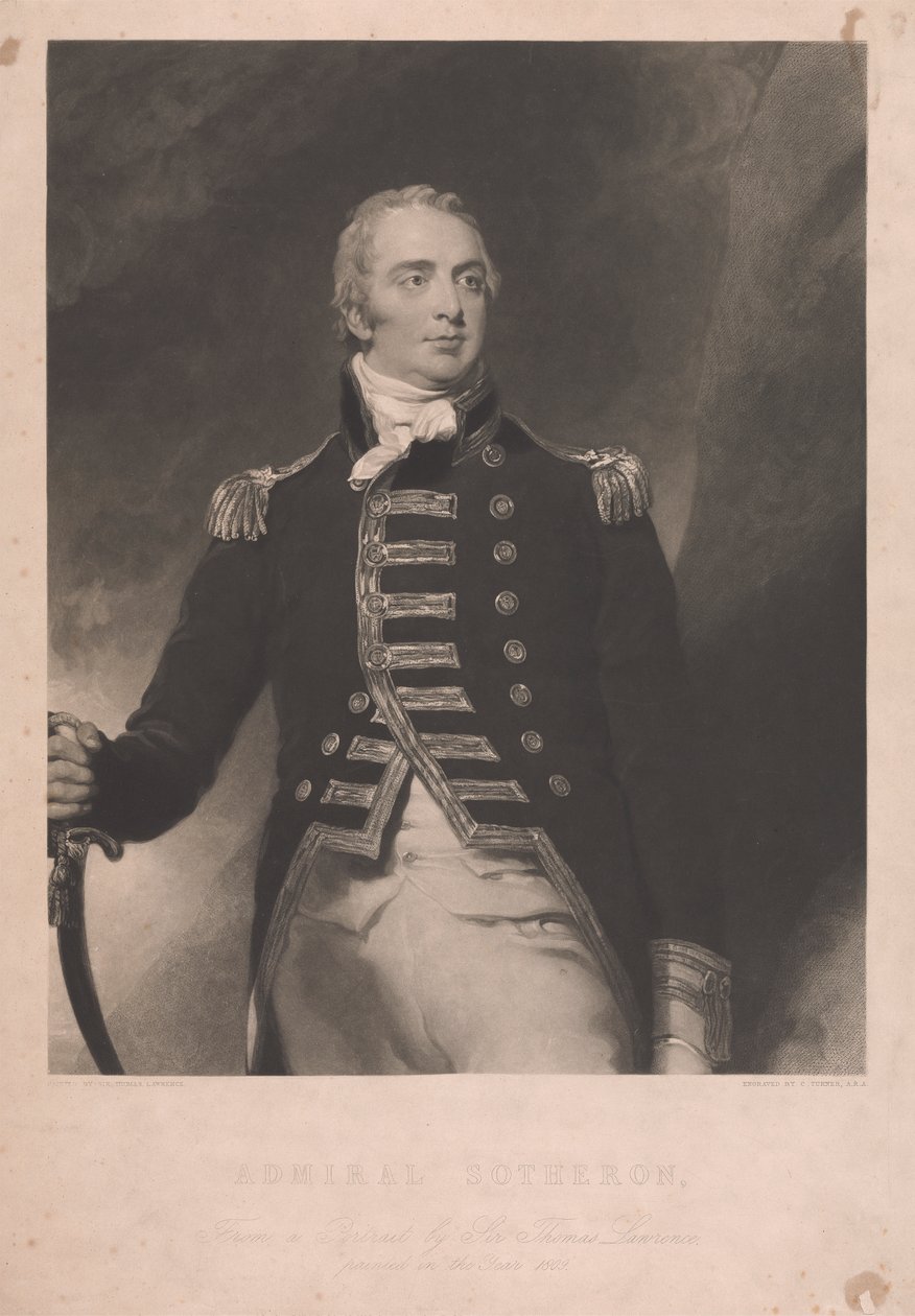 Admirál Sotheron od Charles Turner