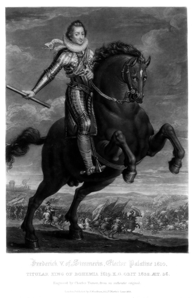 Frederick V, kurfiřt Palantine, 1816. od Charles Turner