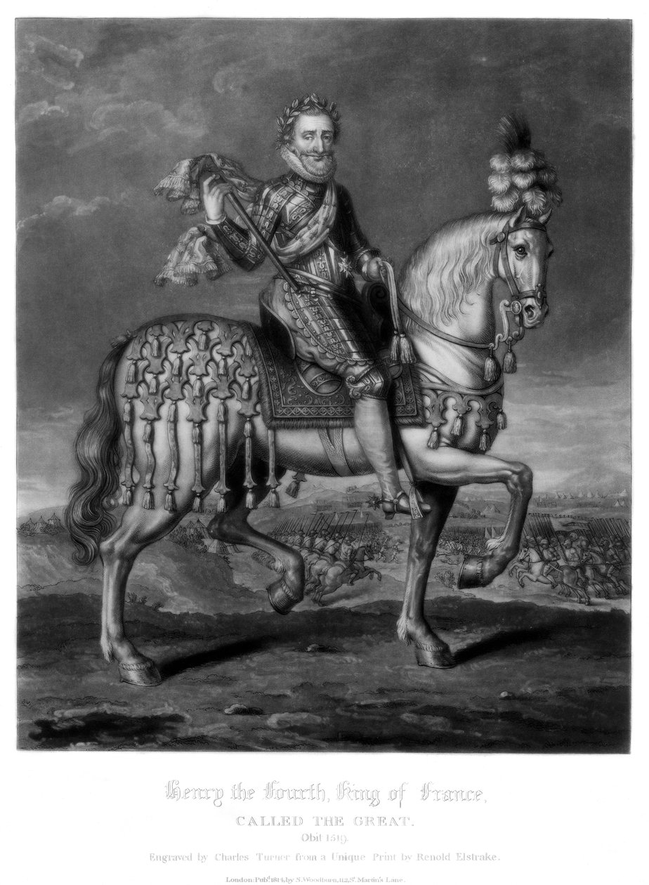 Jindřich IV., francouzský král, 1816. od Charles Turner