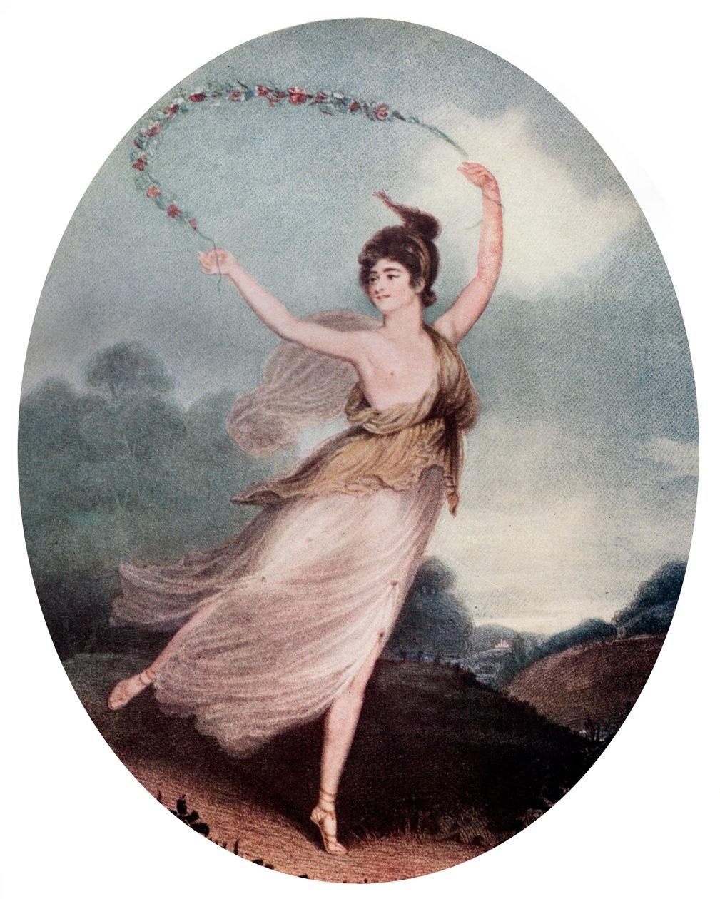 Slečna Celine Parisot, 1799. od Charles Turner