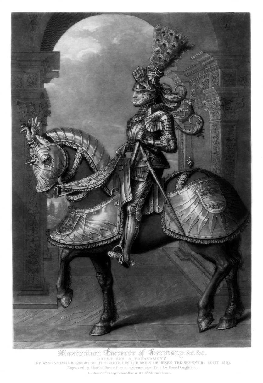 Maxmilián I., císař Svaté říše římské, 1816. od Charles Turner