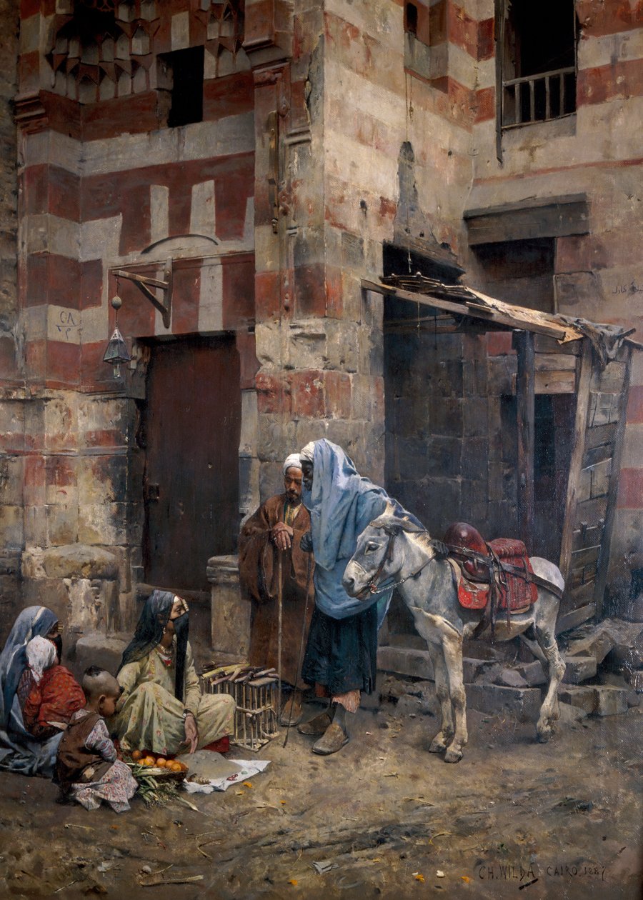 „Věštění“, 1887 od Charles Wilda