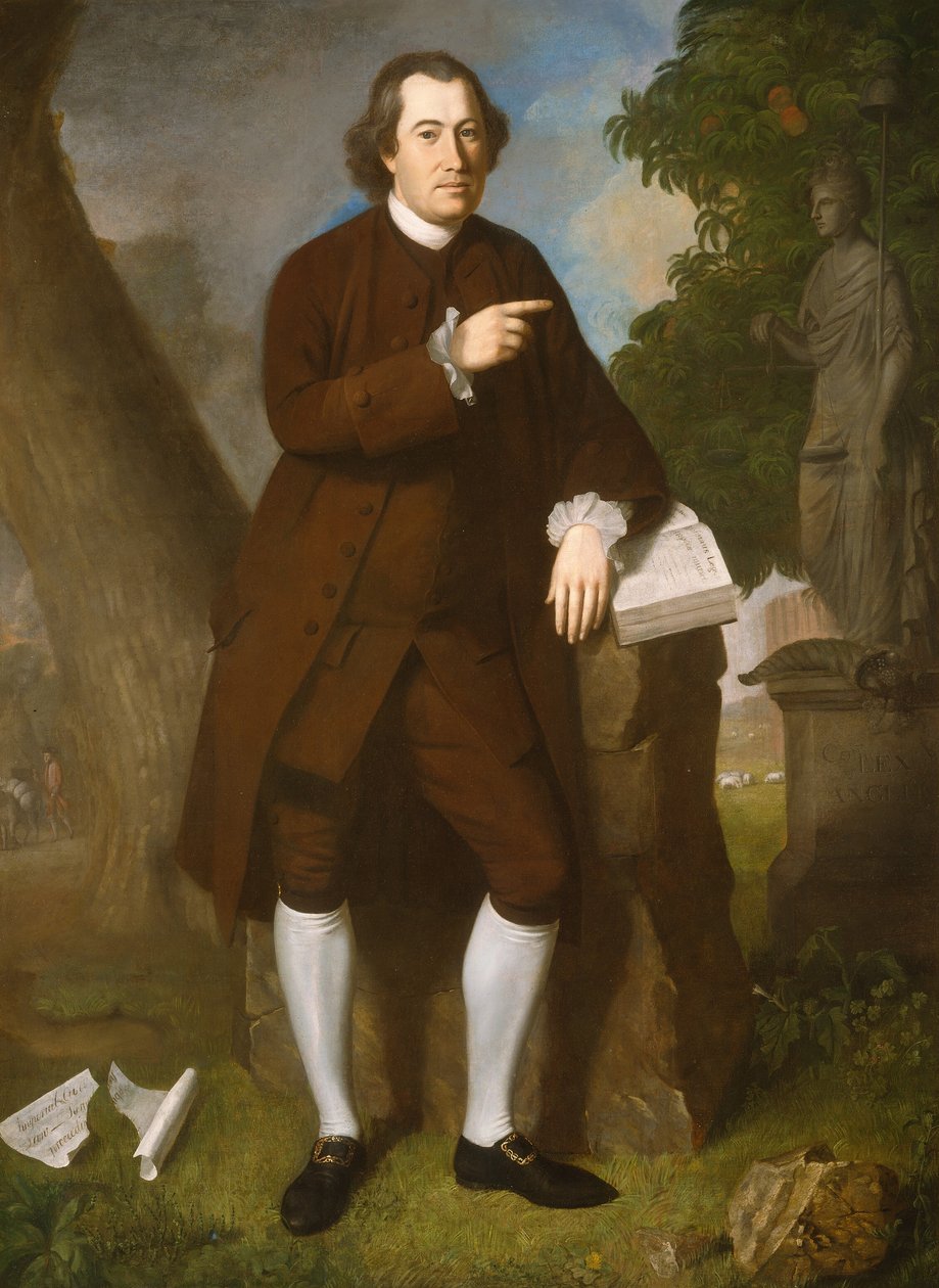 John Beale Bordley, 1770. od Charles Willson Peale