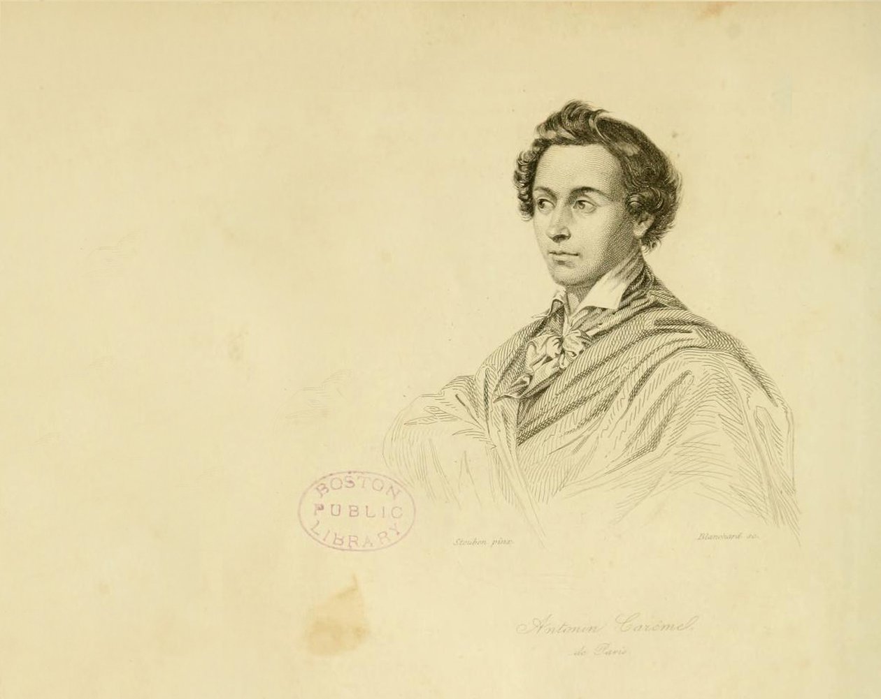 Marie-Antoine postní 1784-1833 od Charles de Steuben