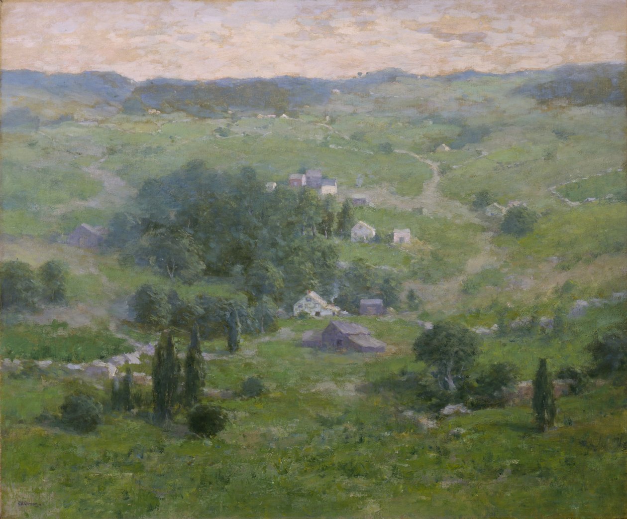 Začátkem léta, před rokem 1910. od Charlotte B. Coman