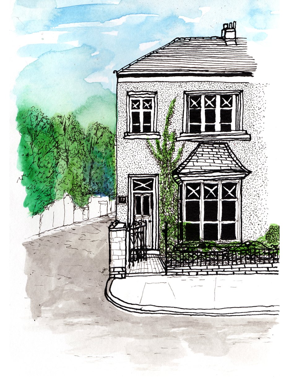 Belmont Road, 2020 od Charlotte Orr