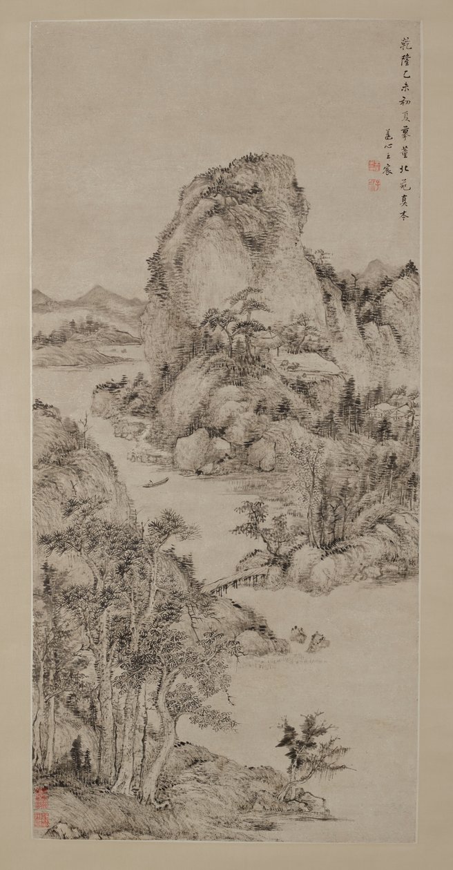 Krajina po Dong Yuan od Chen Wang