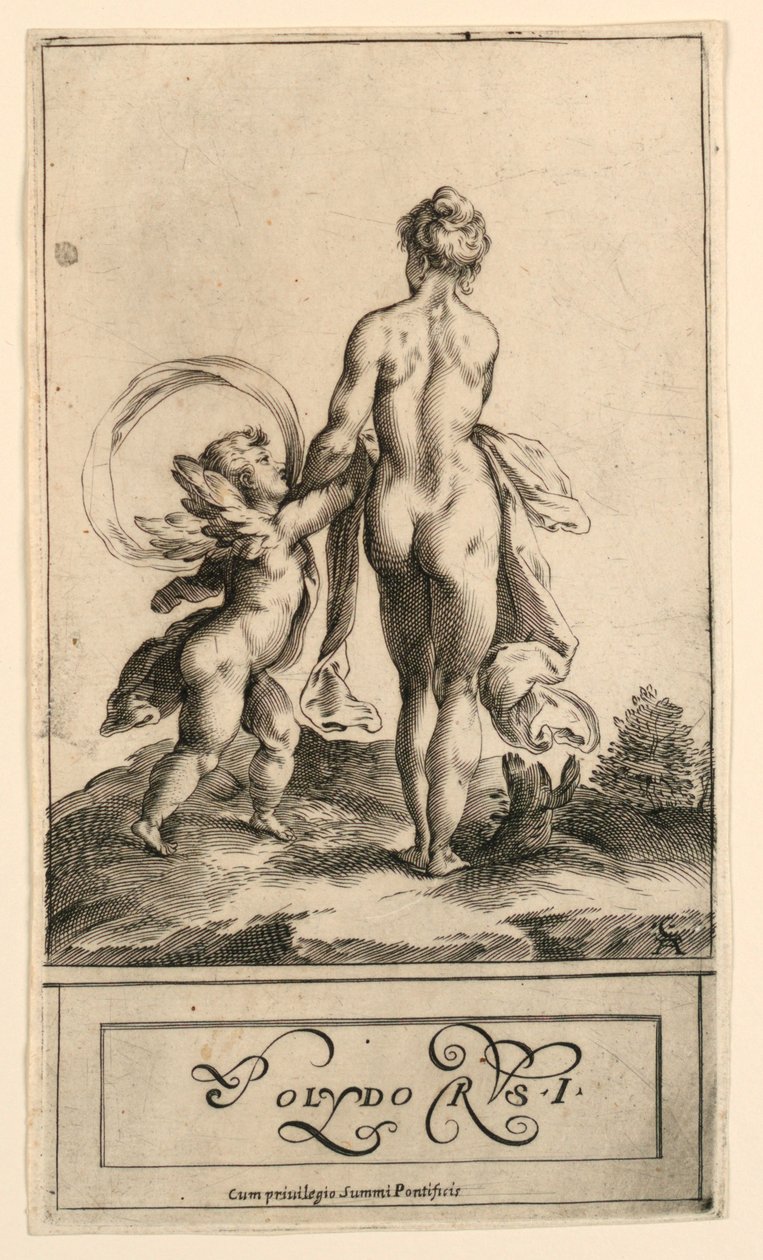 Venuše a Amor od Cherubino Alberti