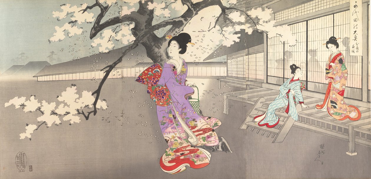 Chiyoda Castle Album of Women, 1895., 1895. od Chikanobu Yoshu