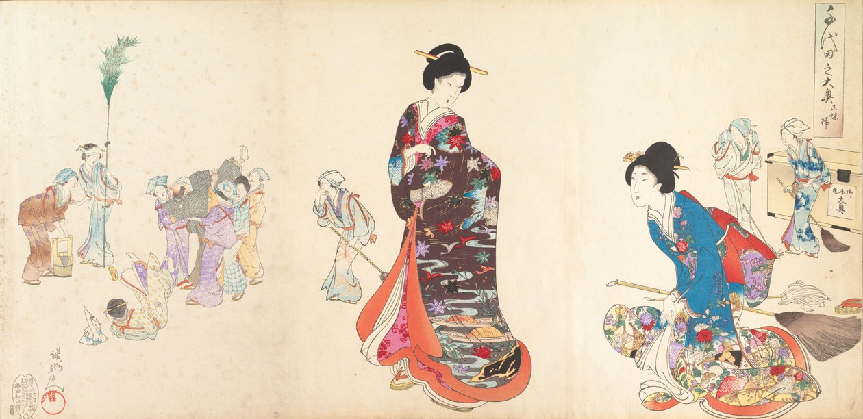Chiyoda Castle Album of Women, 1895., 1895. od Chikanobu Yoshu