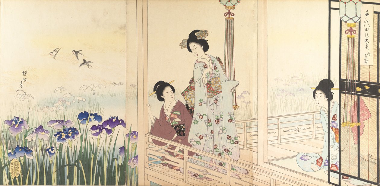 Chiyoda Castle Album of Women, 1895., 1895. od Chikanobu Yoshu