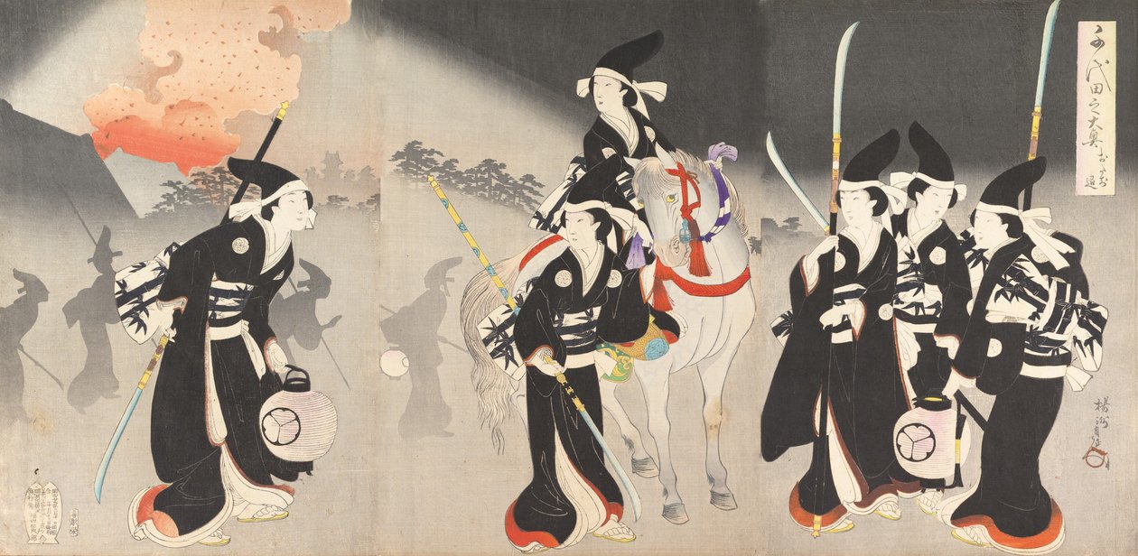 Chiyoda Castle Album of Women, 1895., 1895. od Chikanobu Yoshu