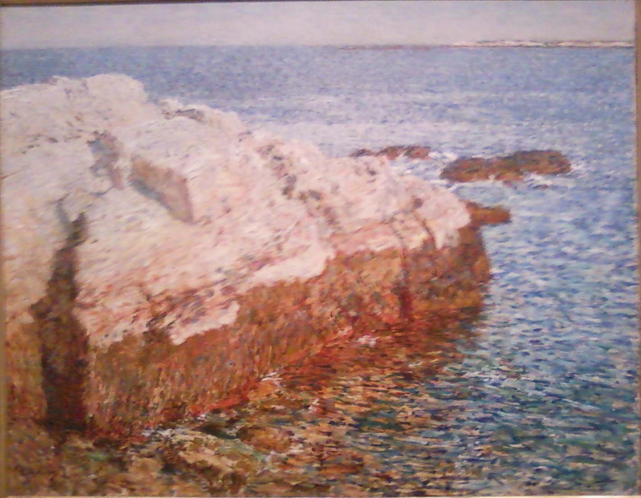 Cliff Rock-Appledore od Childe Hassam