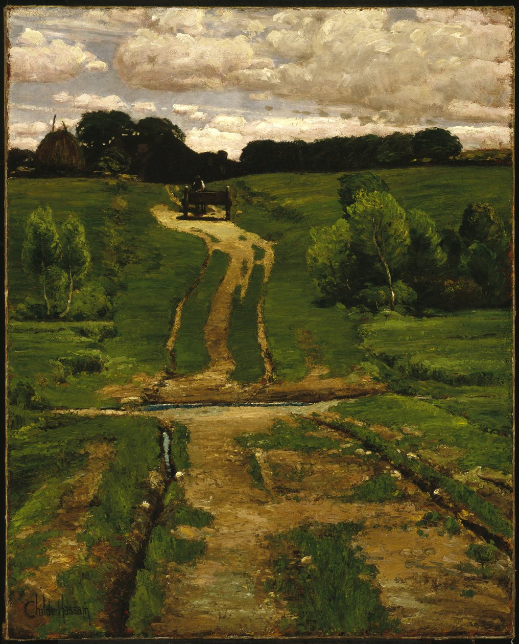 Zadní cesta od Childe Frederick Hassam